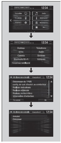 Modèles avec système audio sur affichage