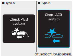 Vérifiez le système AEB