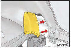 Installation du couvercle d'entretien de la batterie de 12 volts