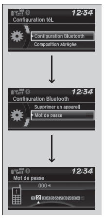 Pour modifier le réglage du code de jumelage