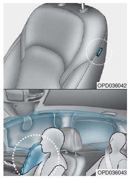 Airbags latéraux (le cas échéant)