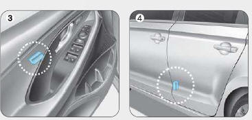 Capteurs de collision de l'airbag