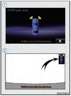 écran du système audio à affichage Lexus ou du système de navigation