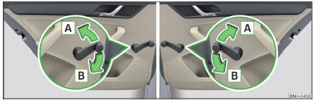 Commande fenêtres : à gauche/à droite