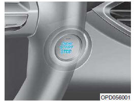 Bouton de démarrage/d'arrêt du moteur