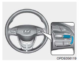 Diminution de la vitesse programmée du régulateur de vitesse intelligent